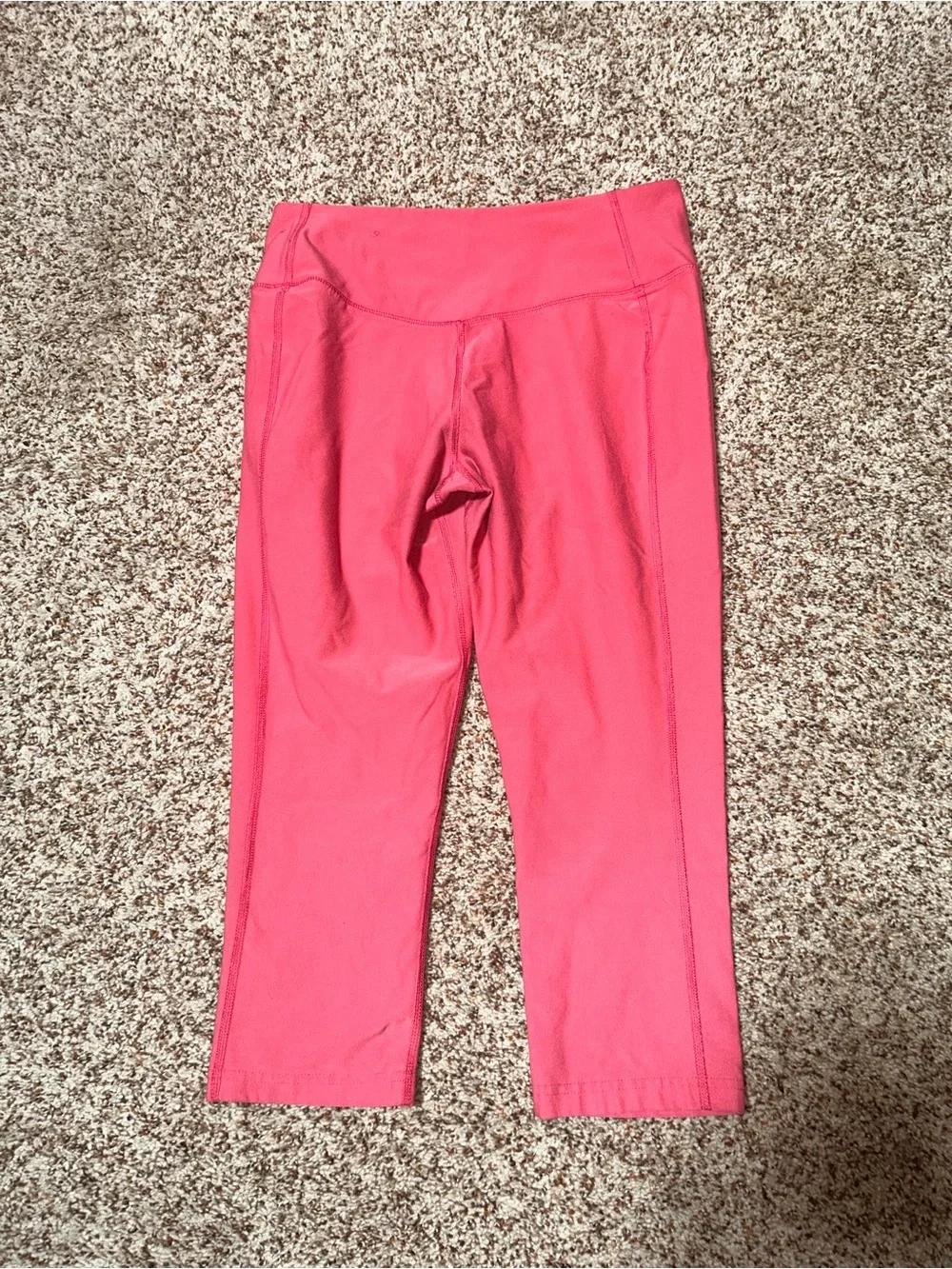 Nike Legend Dri Fit Capri Leggings Pink Cropped Womens Medium